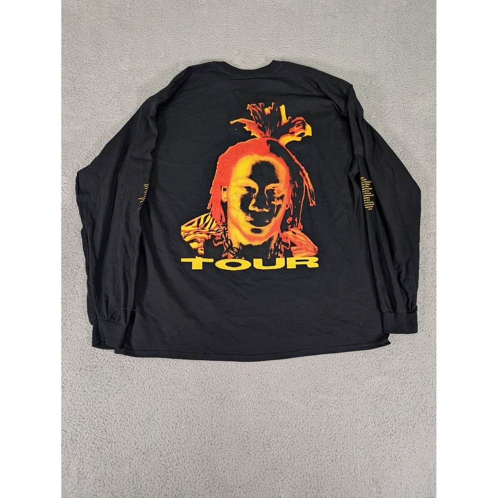 Trippie Redd Shirt Mens 2XL Life's A Trip Tour Long Sleeve Rap Concert 2019‎